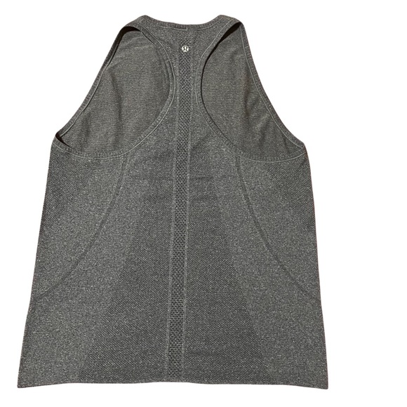 Lululemon Run: Swiftly Tech Tank top Heathered Black - Picture 4 of 6